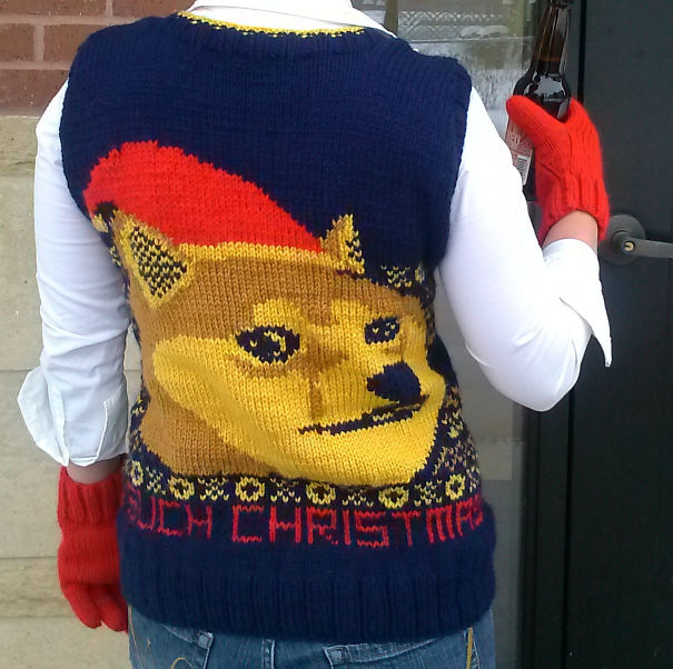Much Doge Ugly Christmas Sweater