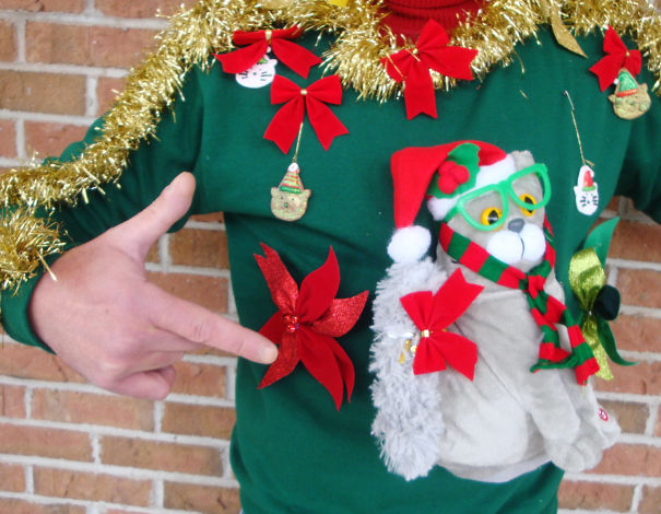 The Cat Ugly Christmas Sweater