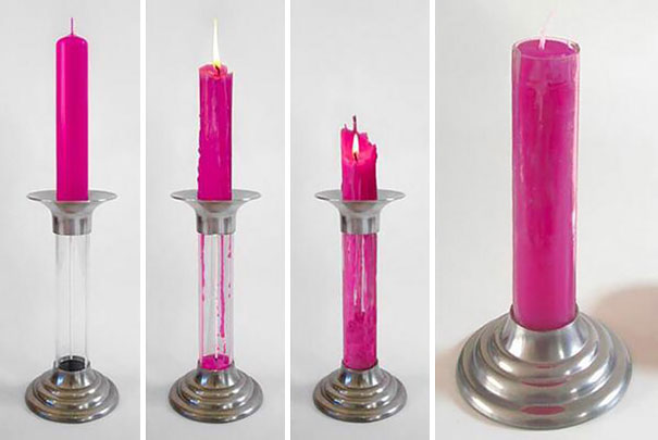 Reusable Candle Holder