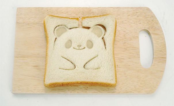Panda Toast Stamp