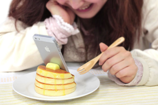 Food Smartphone Stands