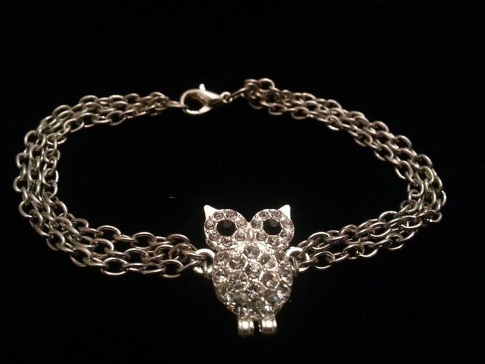 Cute And Shiny Baby Owl From Faerie Tale Jewellery