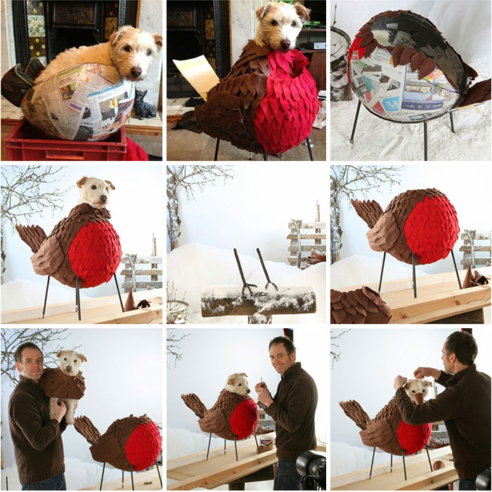 Every Christmas, This Photographer Turns His Dog Into Different Animals