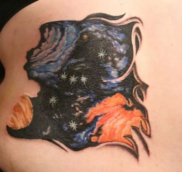 Orion, Jupiter And Nebulae