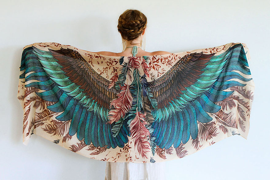 Bird Scarves That Give You Wings