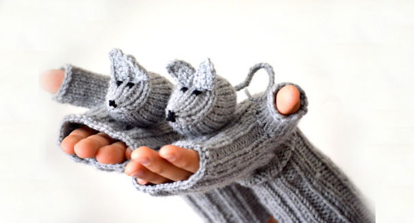 Cute Mice Gloves