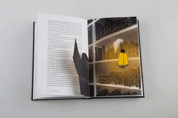 Magical Glow-In-The-Dark Harry Potter Book Cover Redesign By Kincso Nagy