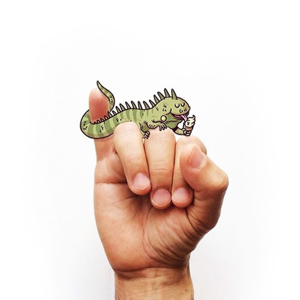 Cute Sign Language Illustrations By Alex Solis