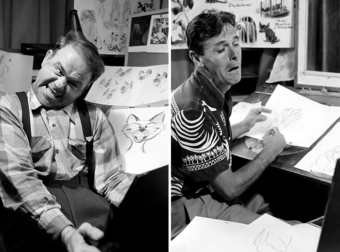 Disney Animators Study Their Reflections In The Mirror To Draw Their Characters Right
