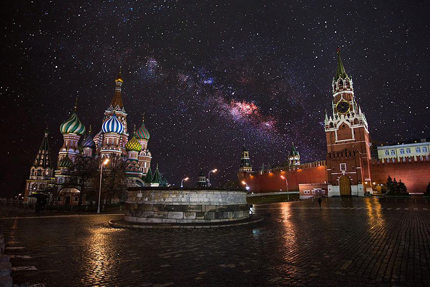 Red Square In Moscow, Russia