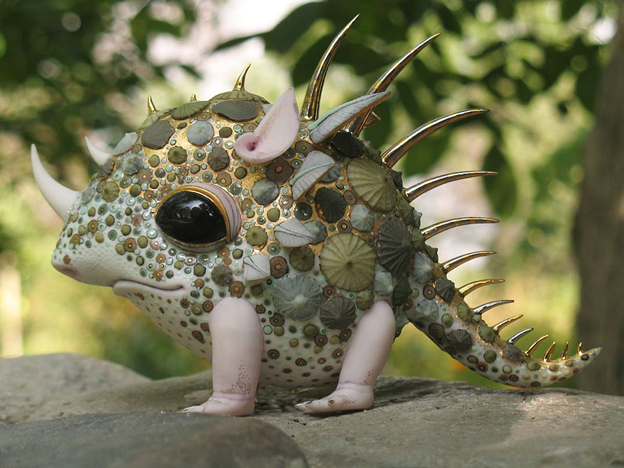 Ukrainian Artist Duo Creates Beautiful Fairytale Porcelain Creatures