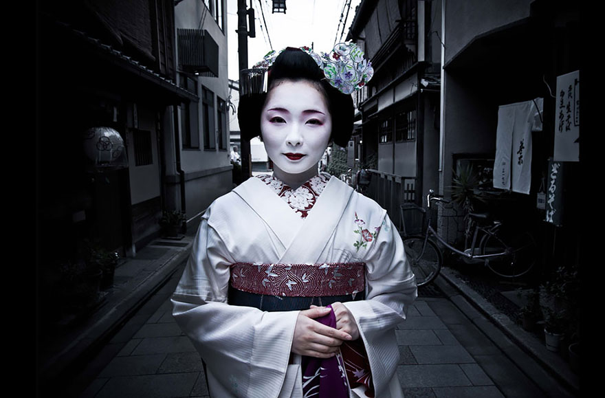 Toshimana, A Maiko In Kyoto, Japan