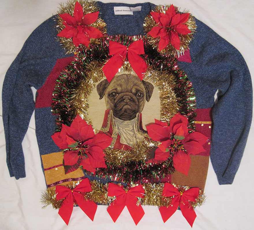 Awesome Pug Ugly Christmas Sweater