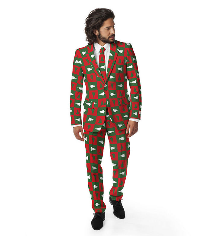 Ugly Christmas Sweaters Turned Into Stylish Suits