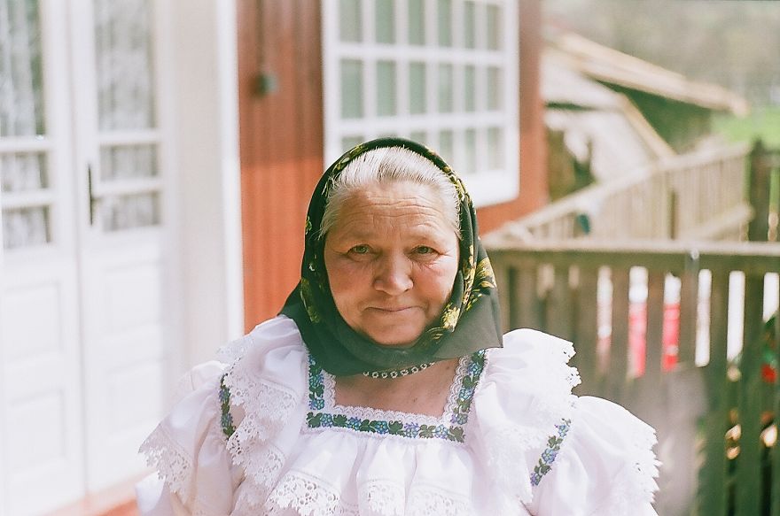 Woman In Traditional Costume, Maramures, Romania