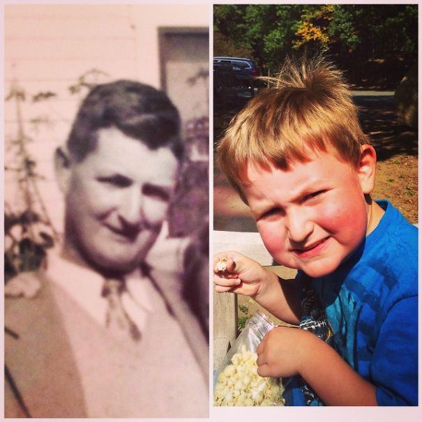 Great Grandfather And Great Grandson