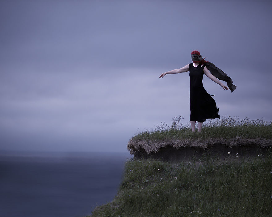 Conceptual Photography Taken In The Landscapes Of Newfoundland