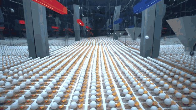 Watch 1,650 Mousetraps Set Off A Massive Ping-Pong Ball Chain Reaction