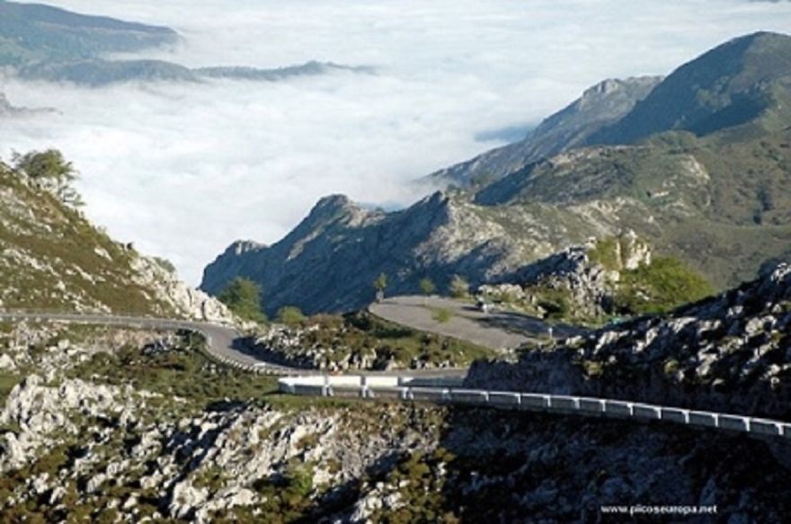 Carretera Lagos De Covadonga (asturias, España)