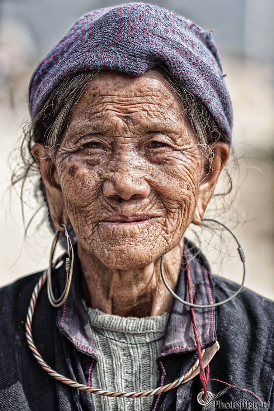 Village Elder In Sapa, Vietnam
