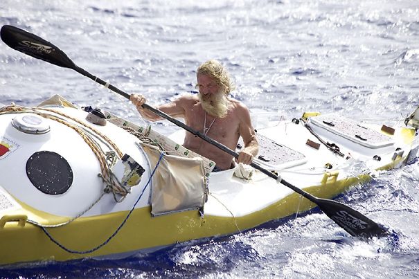 Aleksander Doba, 67 Yo, A Polish Kayaker, Paddled 7,716 Miles Across The Atlantic Ocean