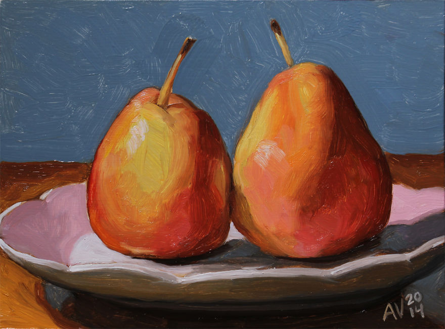 Will Paint For Food: Daily Paintings Of Food That Help Feed The Hungry