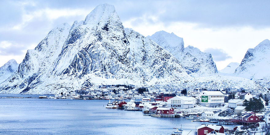 A Big Launch In A Tiny Norwegian Fishing Village
