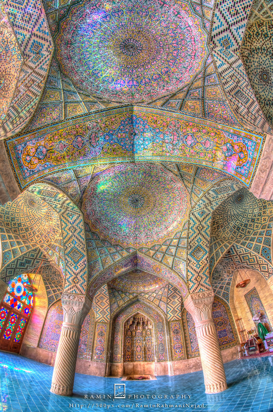 The Mosque Of Colors - 15 Unique Photos Of Nasir Al-Mulk Mosque