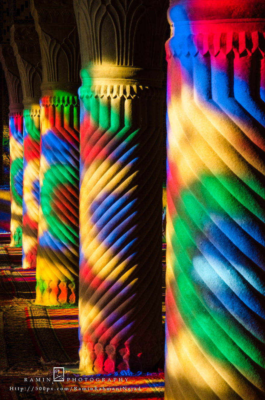 The Mosque Of Colors - 15 Unique Photos Of Nasir Al-Mulk Mosque