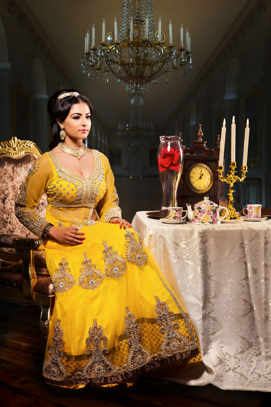 I Reimagined 9 Disney Princesses As Indian Brides
