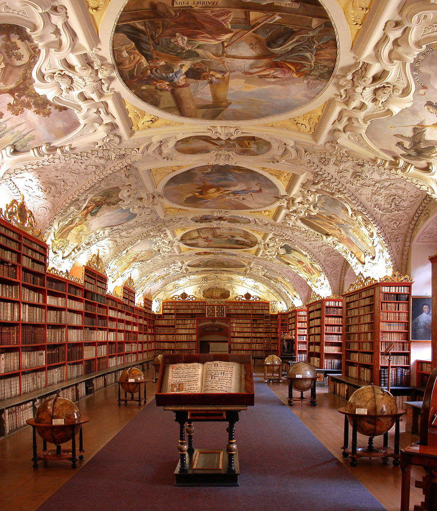 The Strahov Monastery Library, Prague
