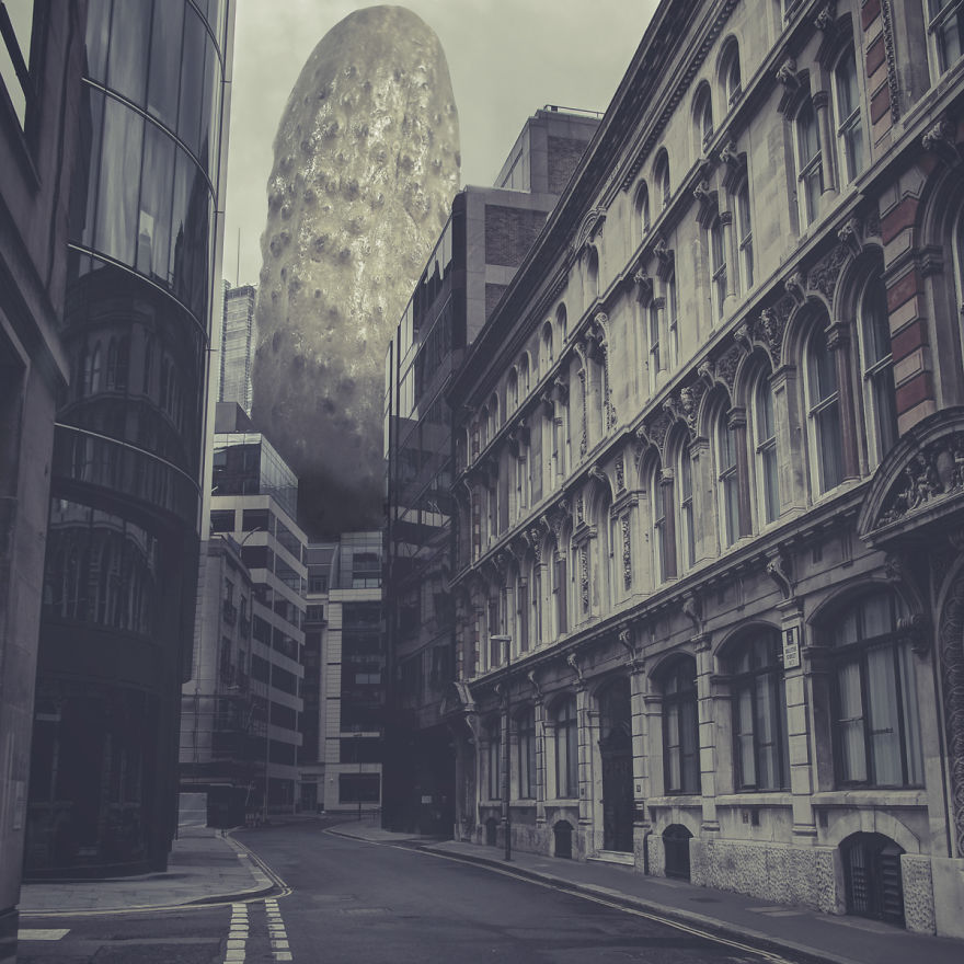 I Take Pictures Of London And Then Add Some Irony To Them