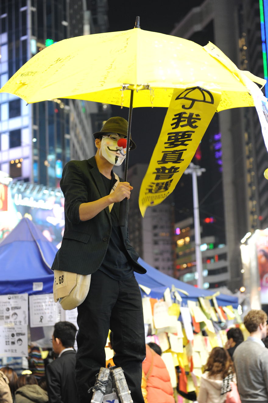 'i Want True Universal Suffrage'_a Hong Kong Protester During The Umbrella Movement
