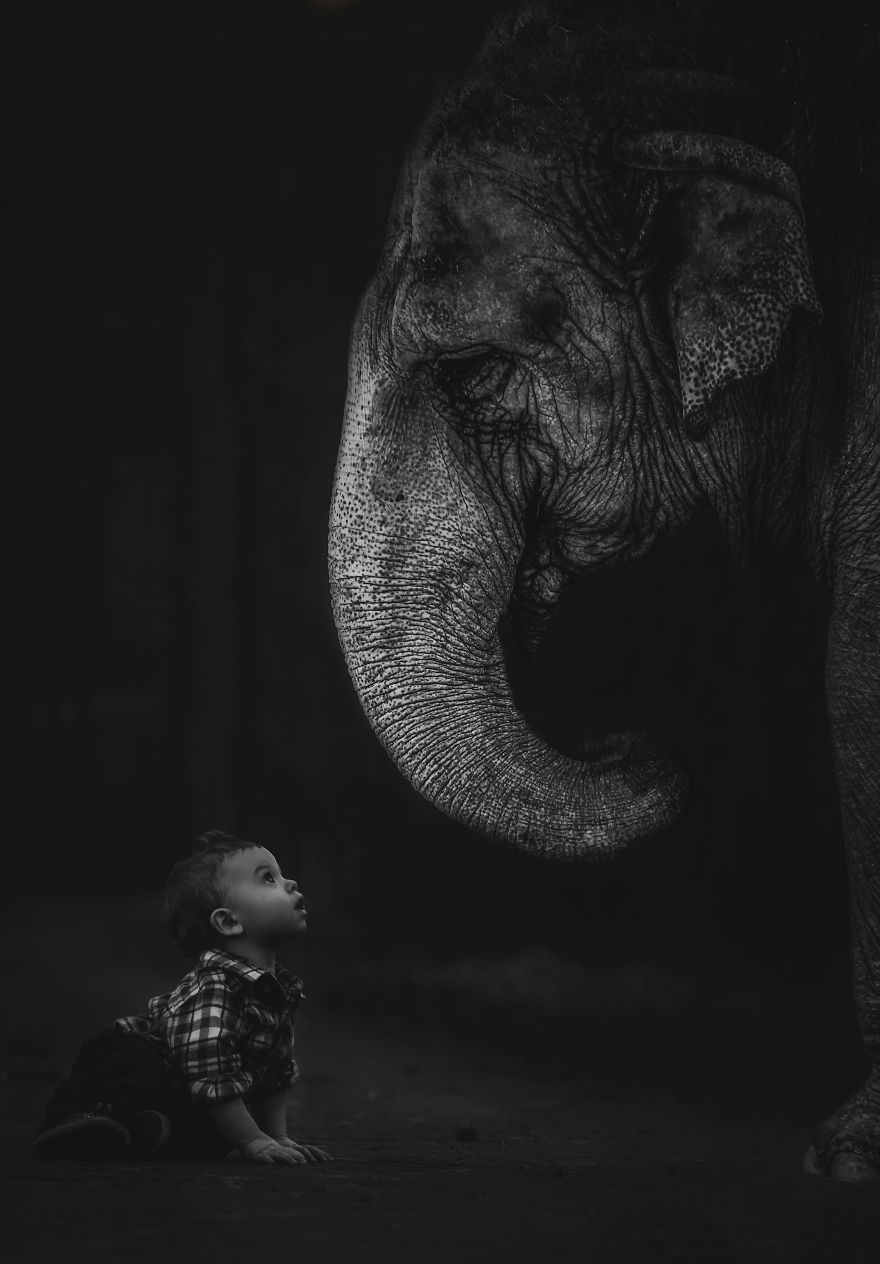 Mom Takes Unique Whimsical Photos Of Her Kids