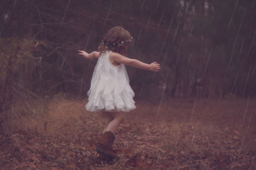 Mom Takes Unique Whimsical Photos Of Her Kids