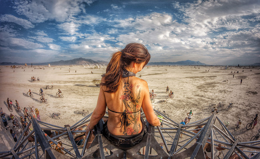 My Surreal Photographs From Burning Man 2014