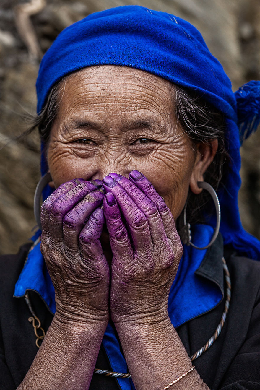 Purple Hands (hmong Of Vietnam)