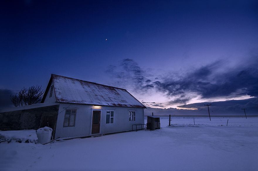 Landscapes Of Iceland During The Winter