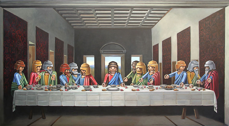 I Reimagine Famous Paintings With Playmobil Figures As Main Characters