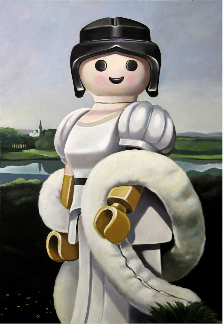 I Reimagine Famous Paintings With Playmobil Figures As Main Characters