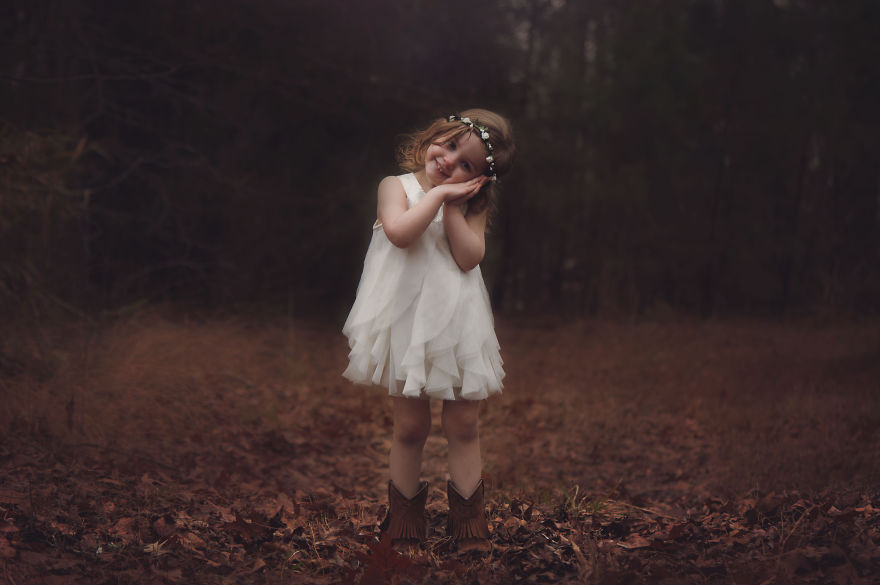Mom Takes Unique Whimsical Photos Of Her Kids