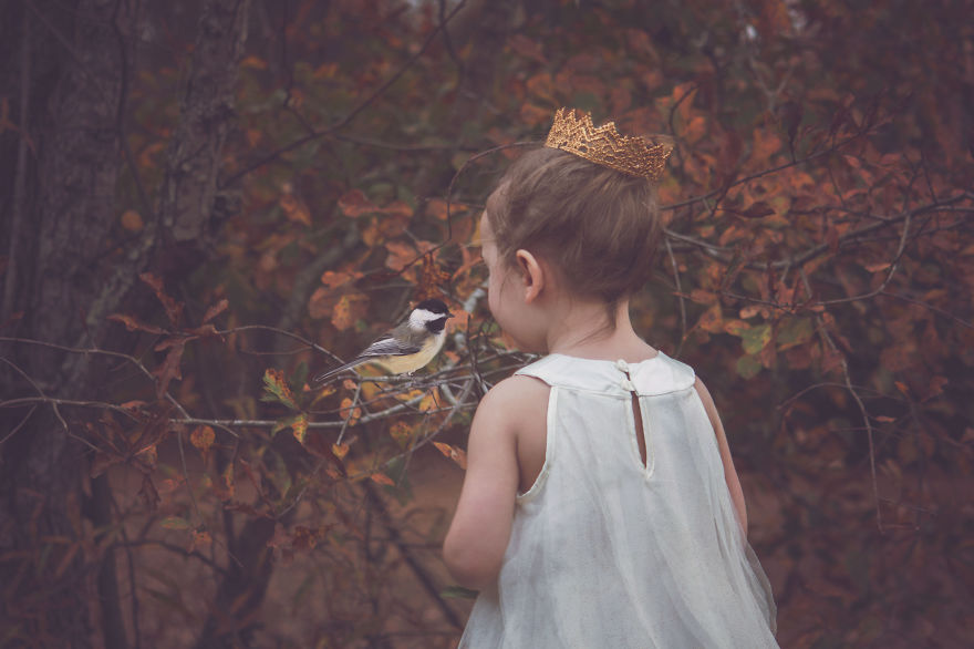 Mom Takes Unique Whimsical Photos Of Her Kids