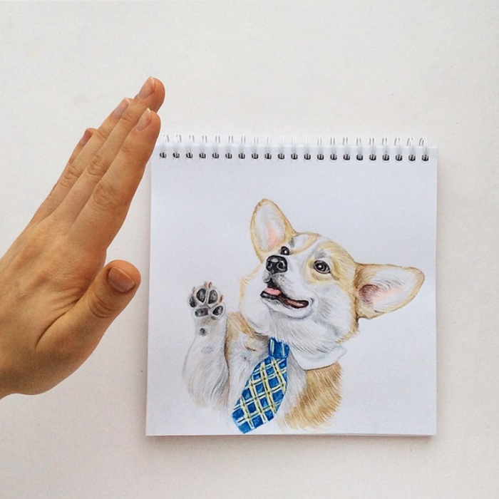 Amazing Dog Illustrations From Valeri Susik!