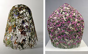 Spanish Artist Creates Delicate Pressed Flower Sculptures From The Most Famous European Gardens