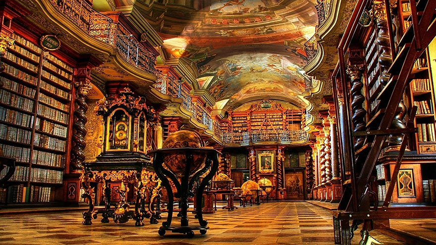 The National Library Of Prague, Prague, Czech Republic