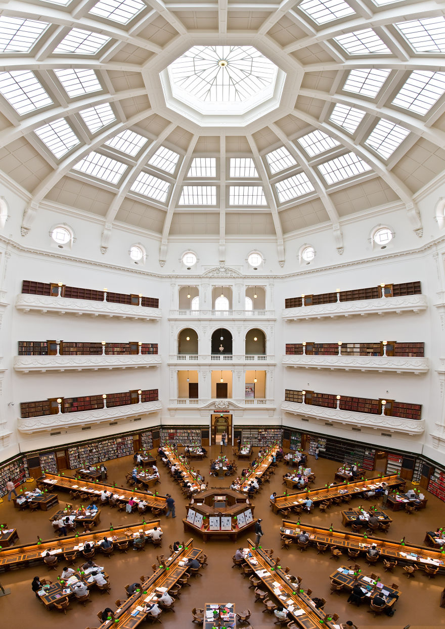 State Library Of Victoria, Australia