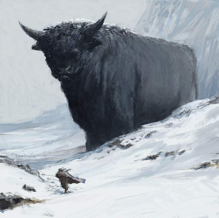 The Protectors Of Iceland: My Fantasy Paintings Inspired By Icelandic Myths And Music
