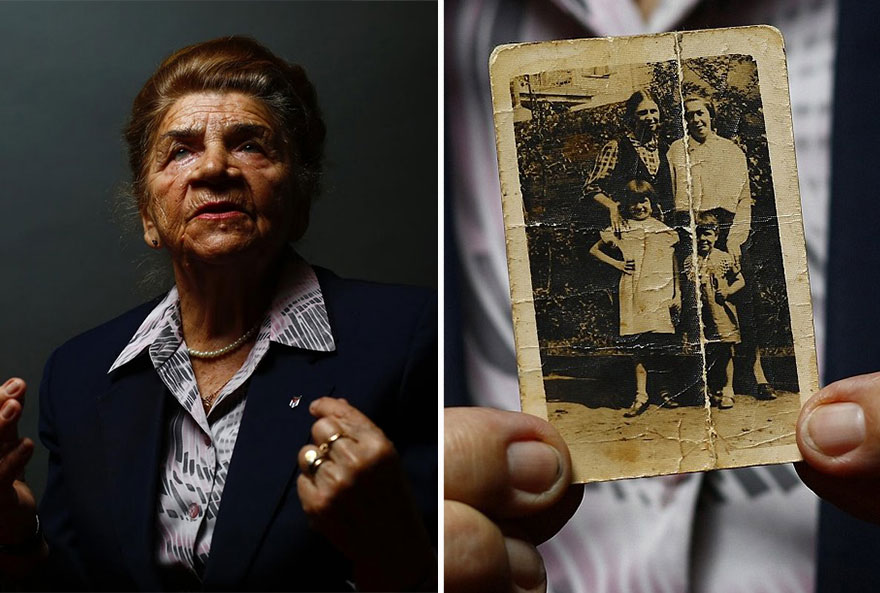 Estos elocuentes retratos de supervivientes de Auschwitz conmemoran el 70º aniversario de su liberación