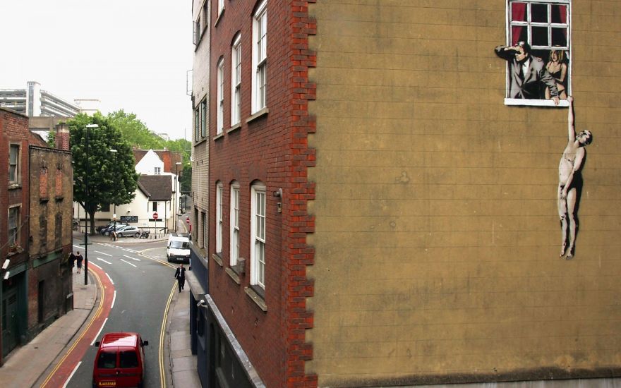 Bristol, Uk The Home Of Banksy