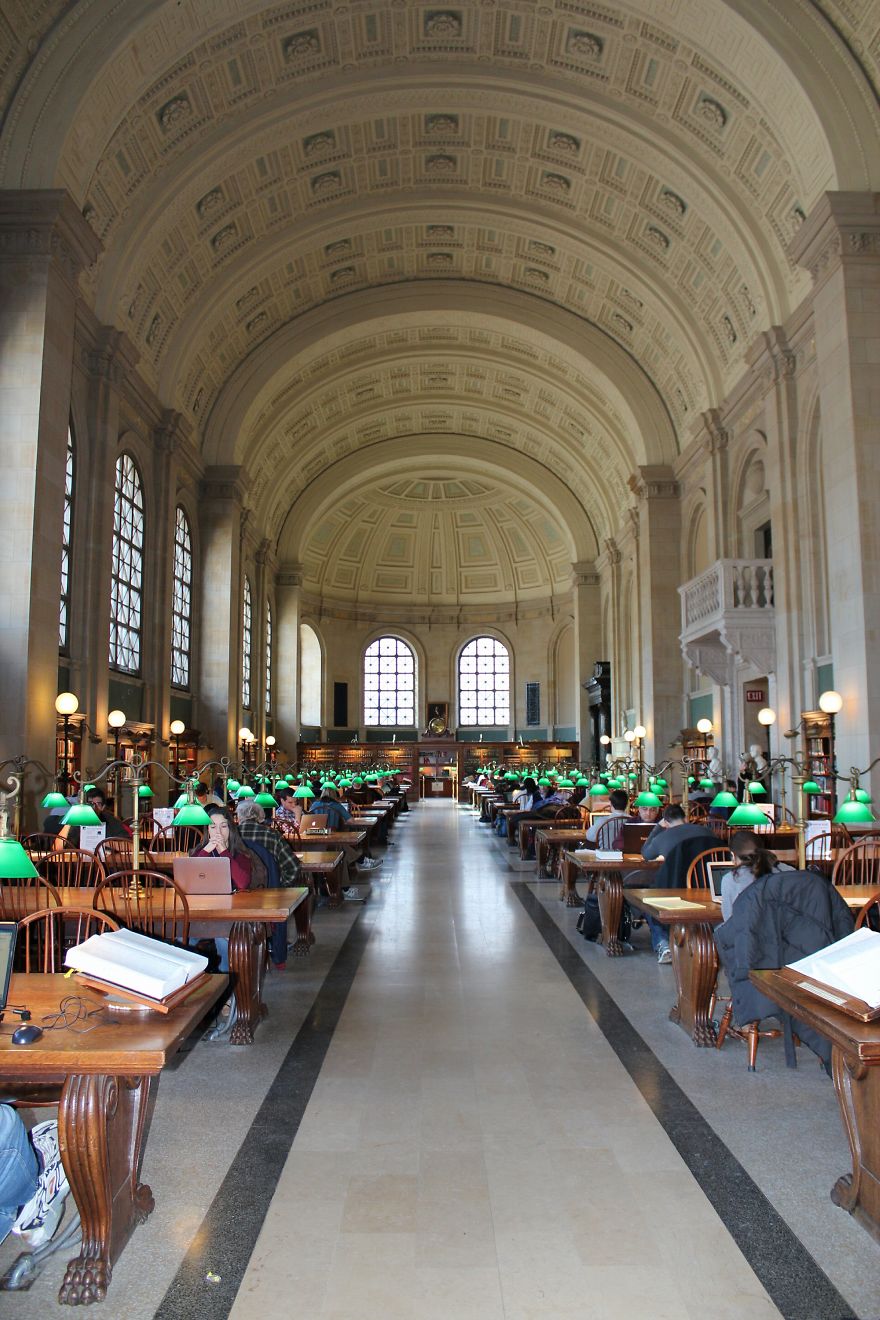 Boston Public Library, Usa